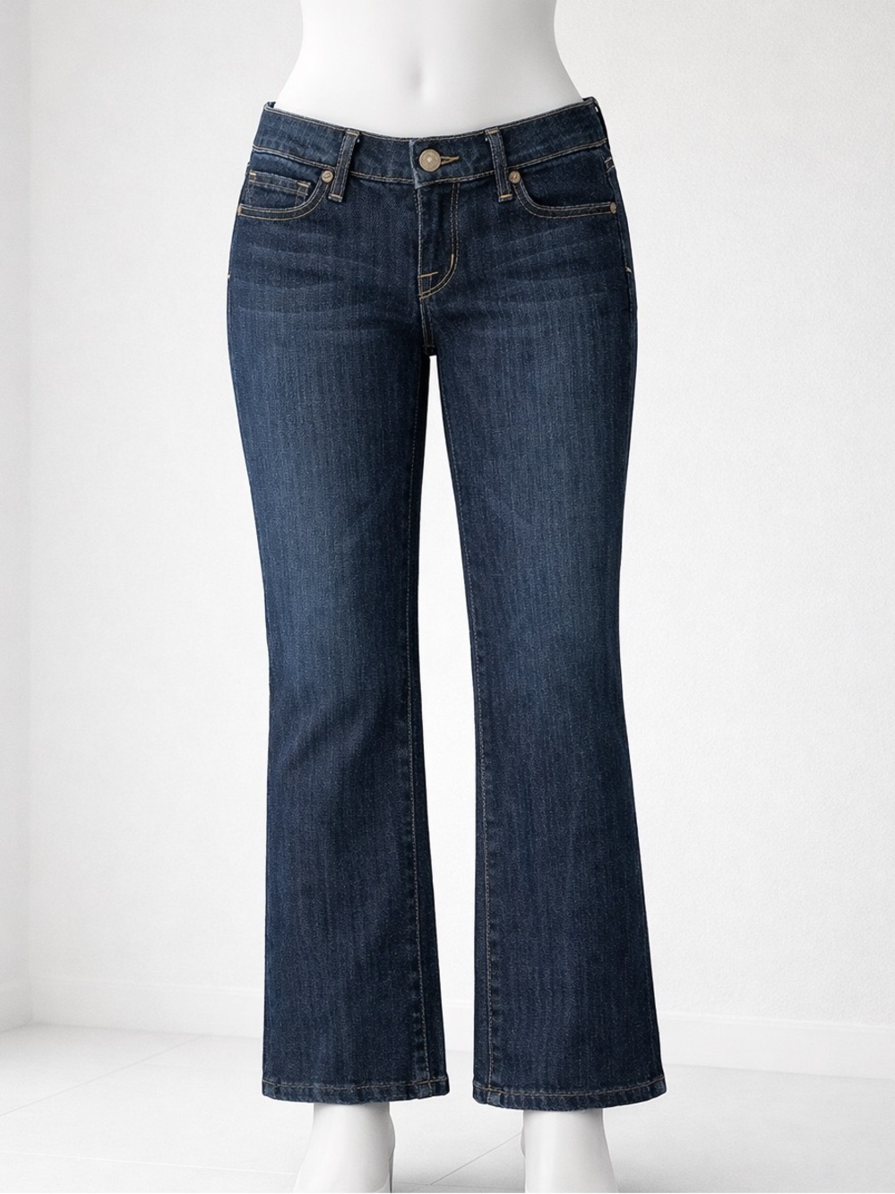 Citizens Of Humanity Kelly stretch low waist bootcut Deep Indigo boho Jeans 27